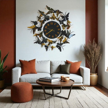 The Monarch's Timeless Flight (25 x 25 Inches)